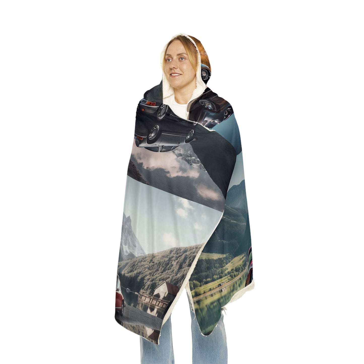 Snuggle Hooded Blanket Porsche Lake 5