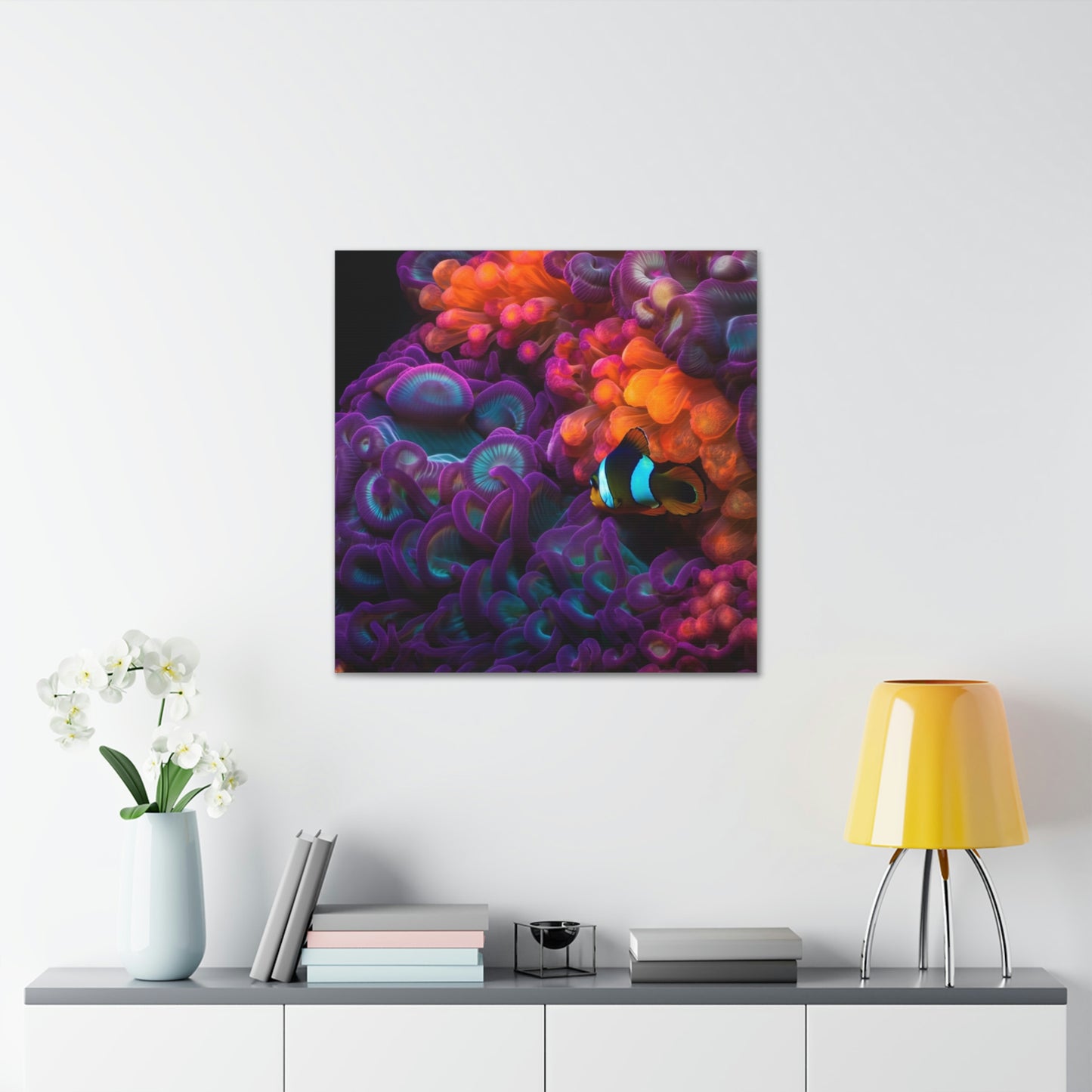 Canvas Gallery Wraps Ocean Anemone 4