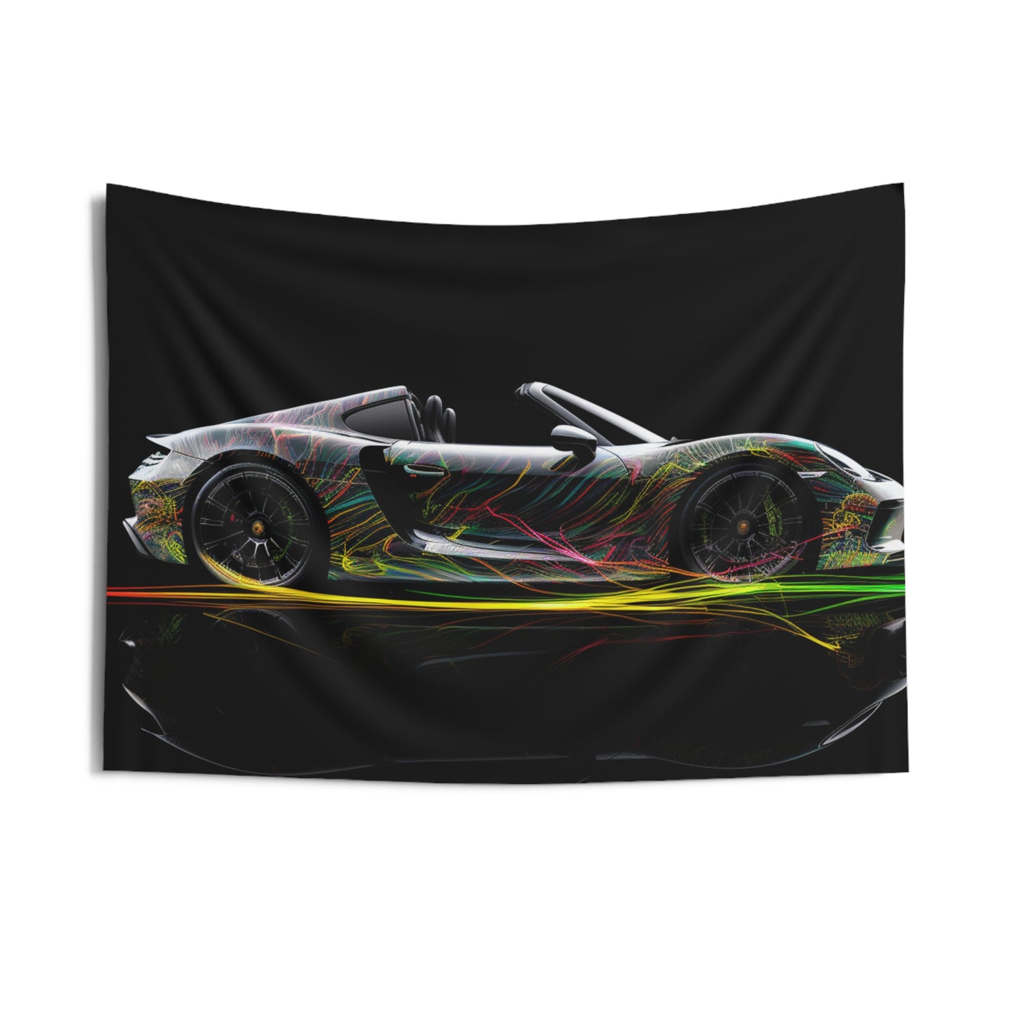 Indoor Wall Tapestries Porsche Line 1