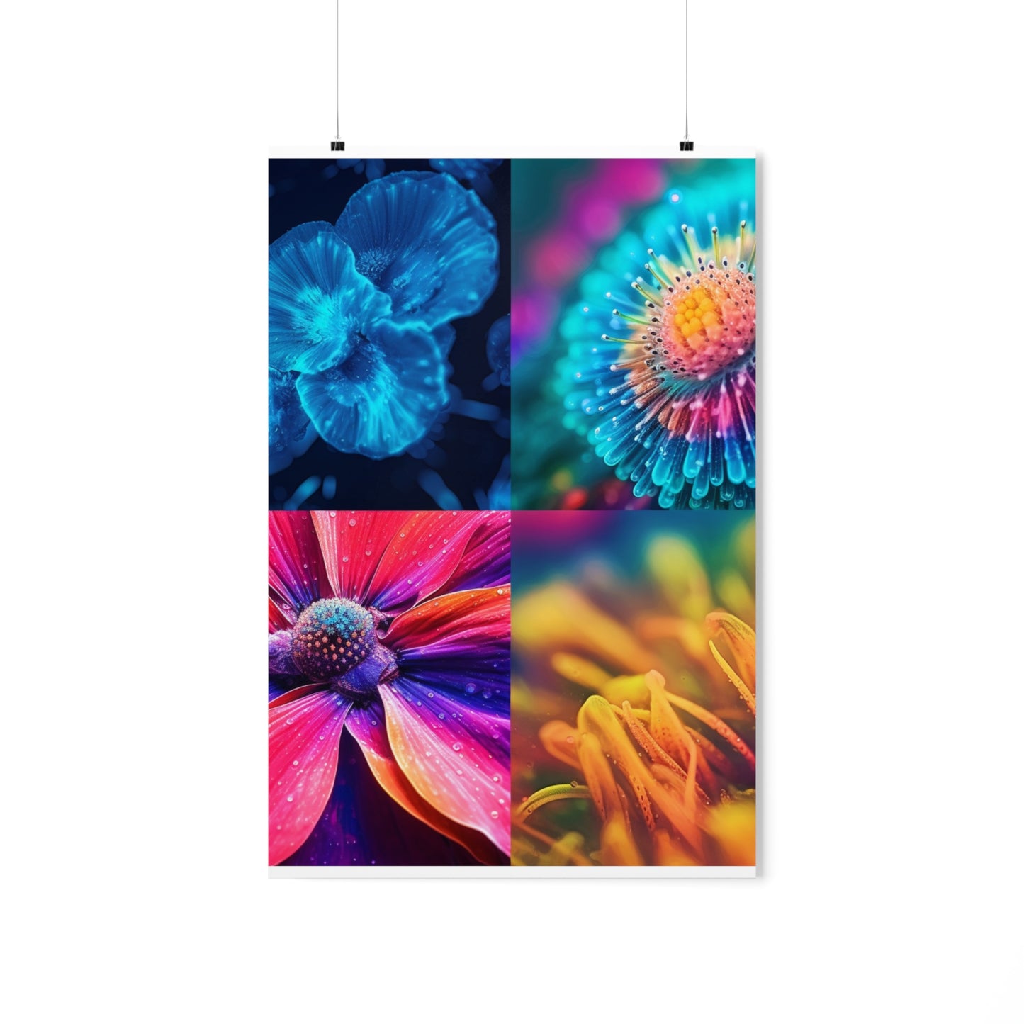 Premium Matte Vertical Posters Macro Life Photo 1