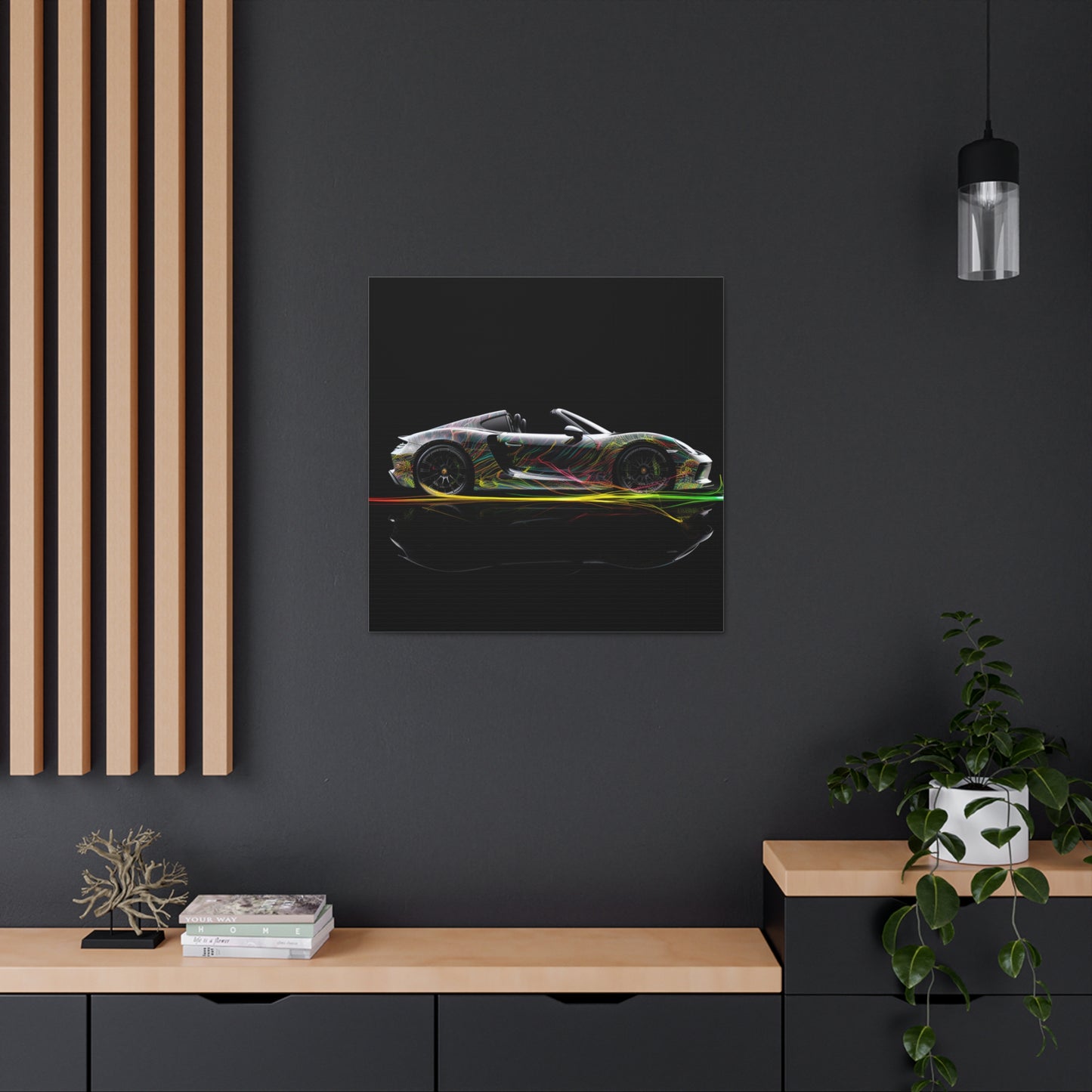 Canvas Gallery Wraps Porsche Line 1