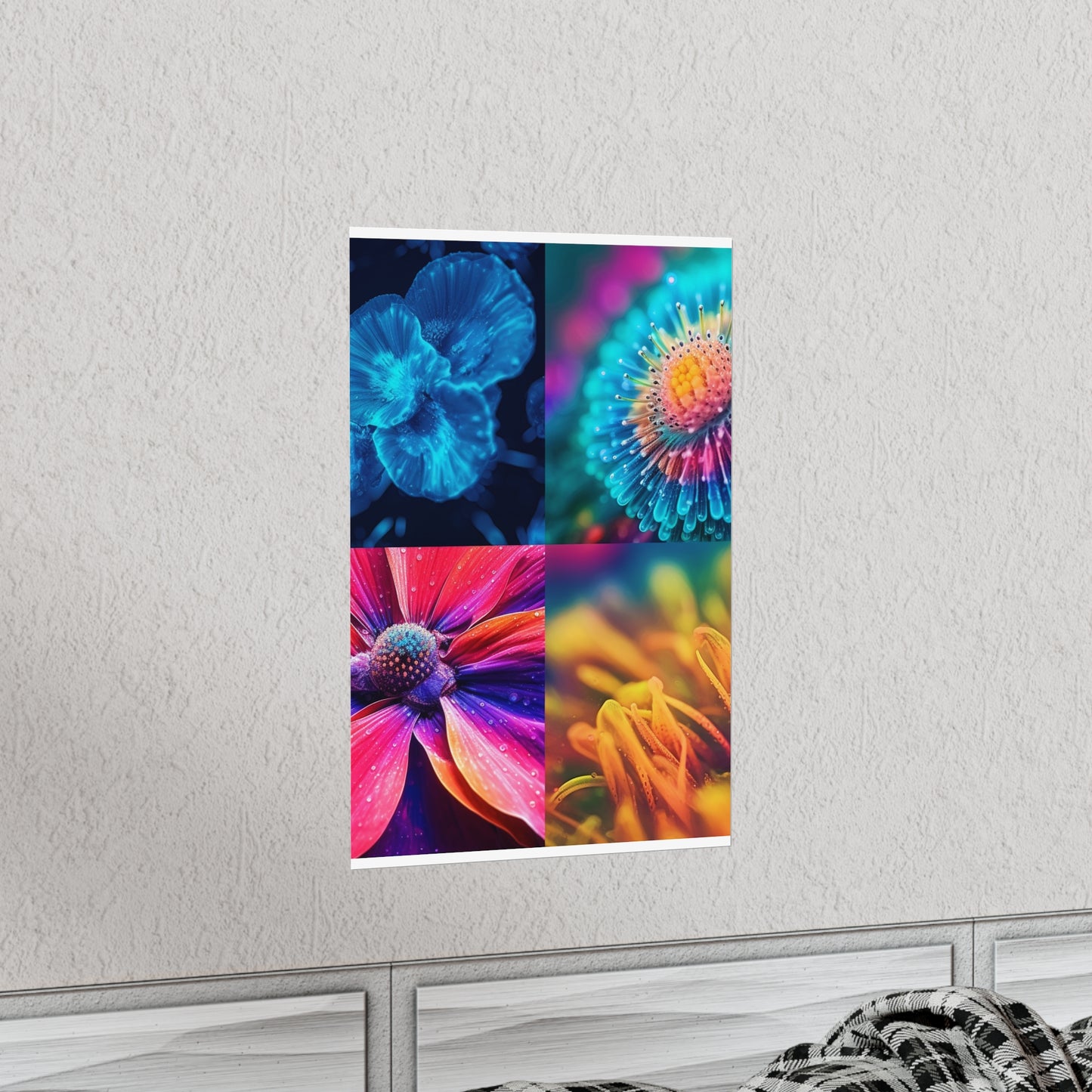 Premium Matte Vertical Posters Macro Life Photo 1