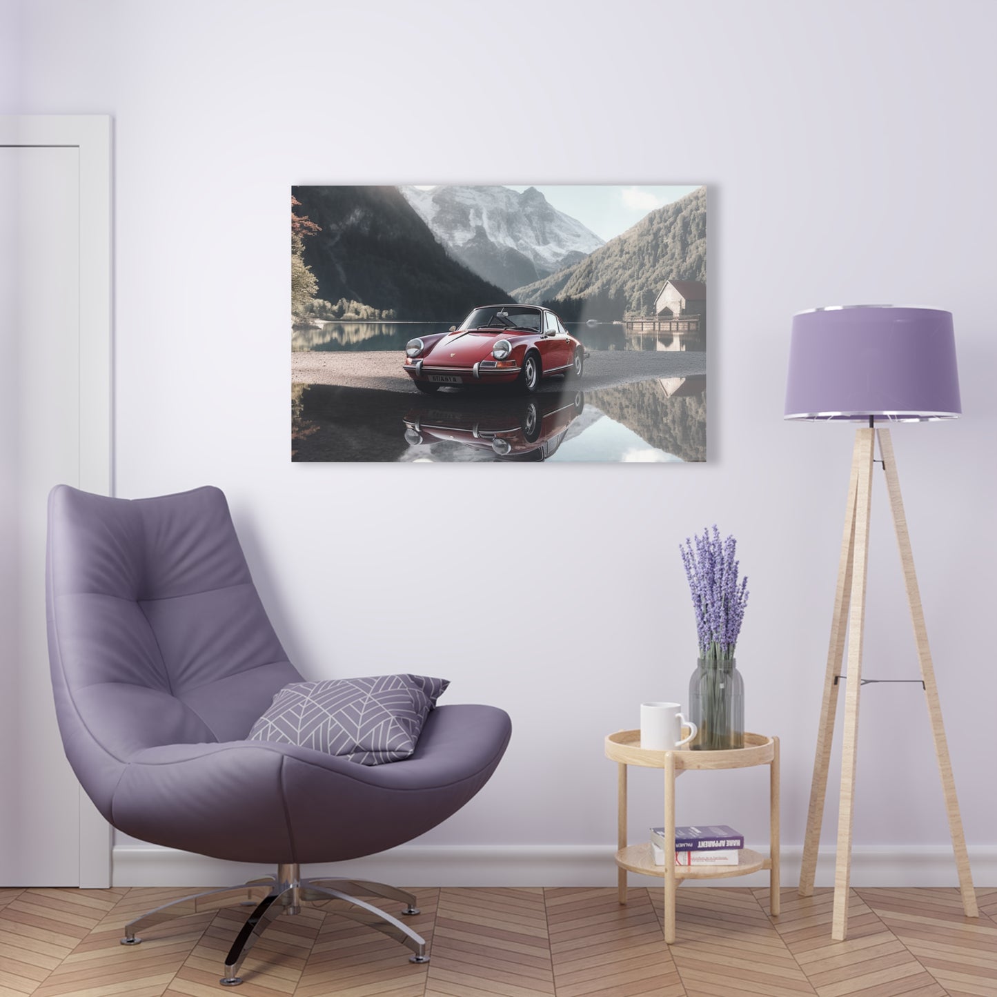 Acrylic Prints Porsche Lake 4