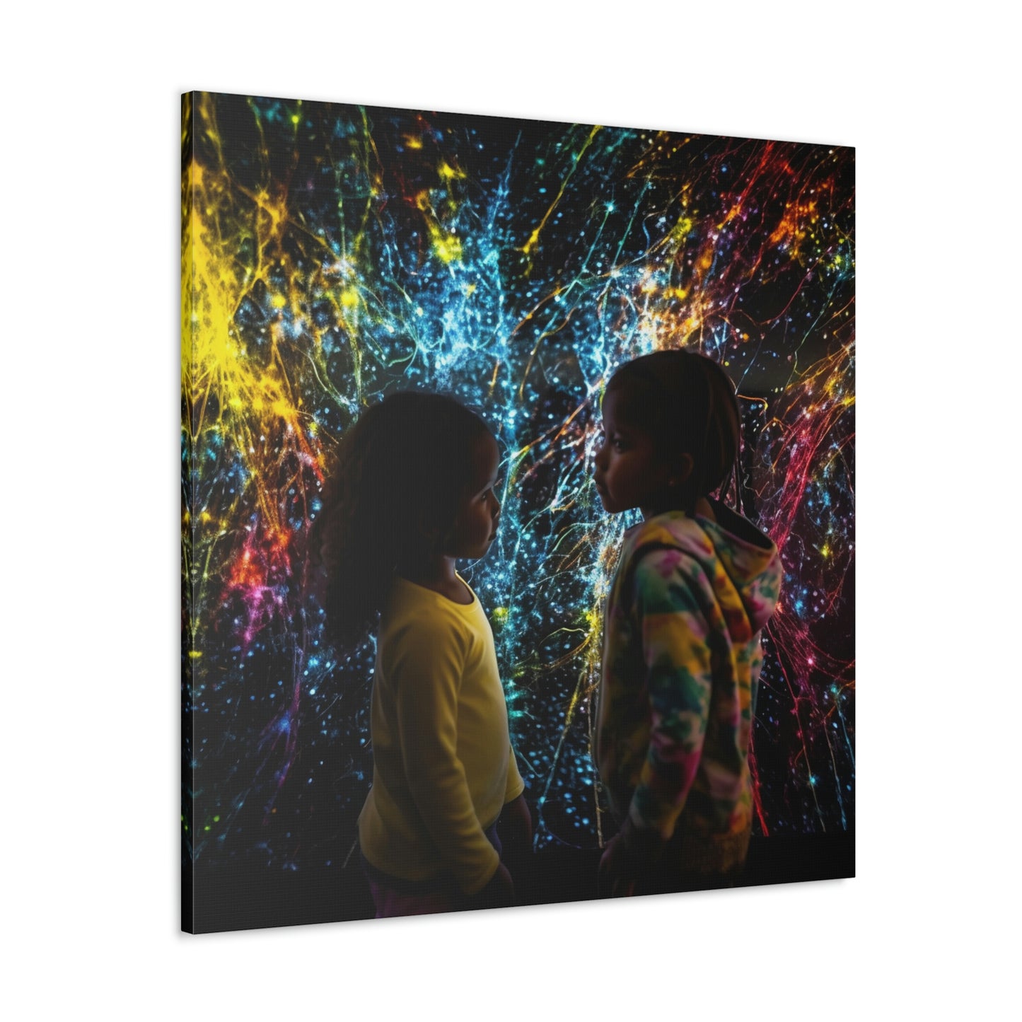 Canvas Gallery Wraps Kid Color Rain 2