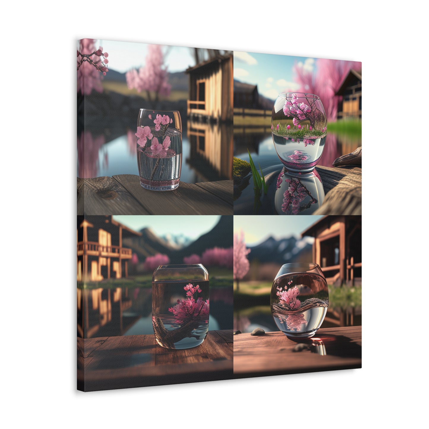 Canvas Gallery Wraps Cherry Blossom 5