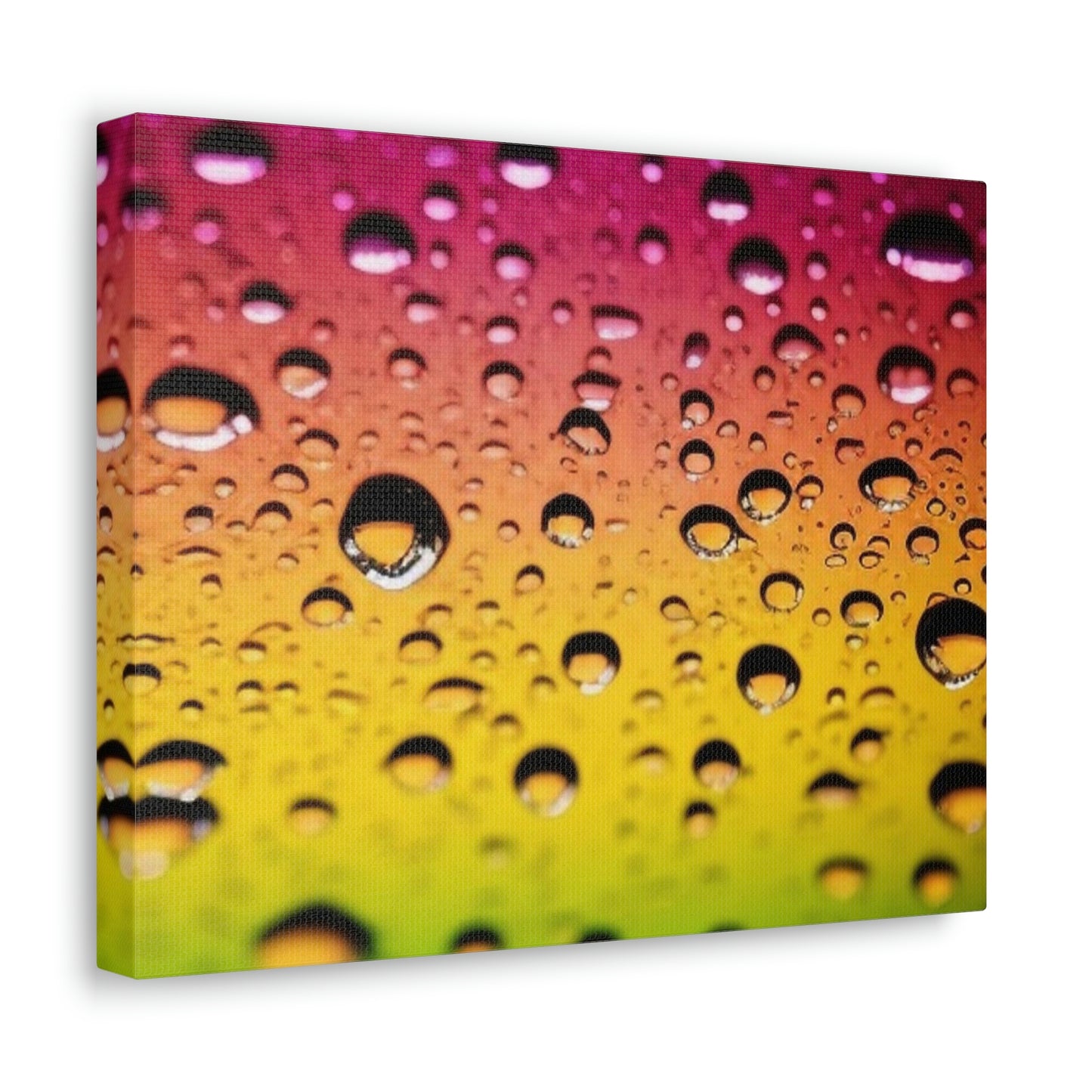 Canvas Gallery Wraps Water Drops