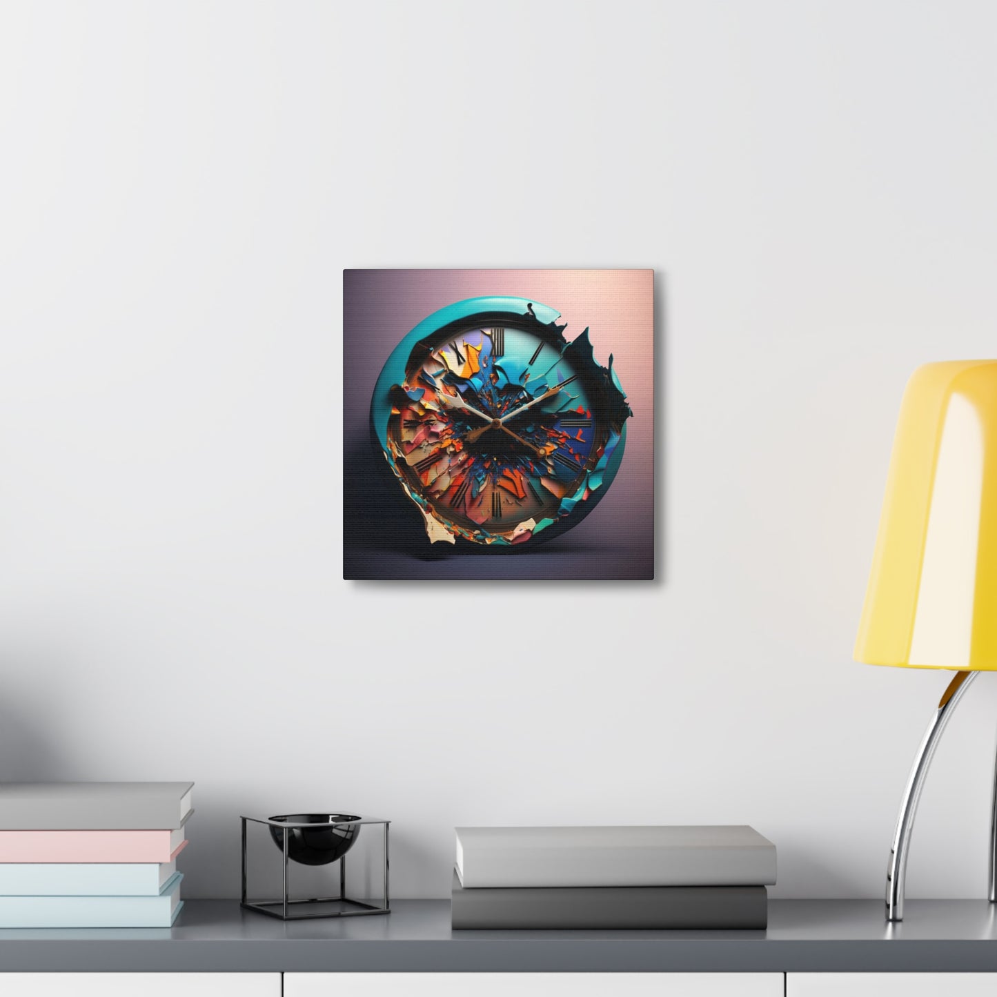 Abstract Color Clock 4