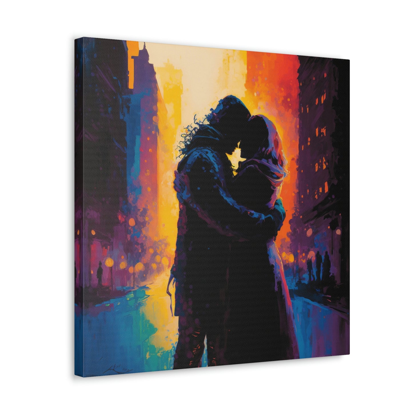 Canvas Gallery Wraps A Couples Embrace 3
