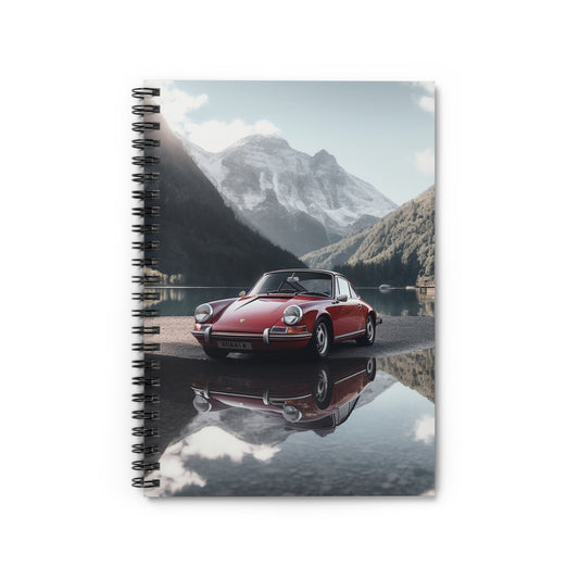 Spiral Notebook - Ruled Line Porsche Lake 4