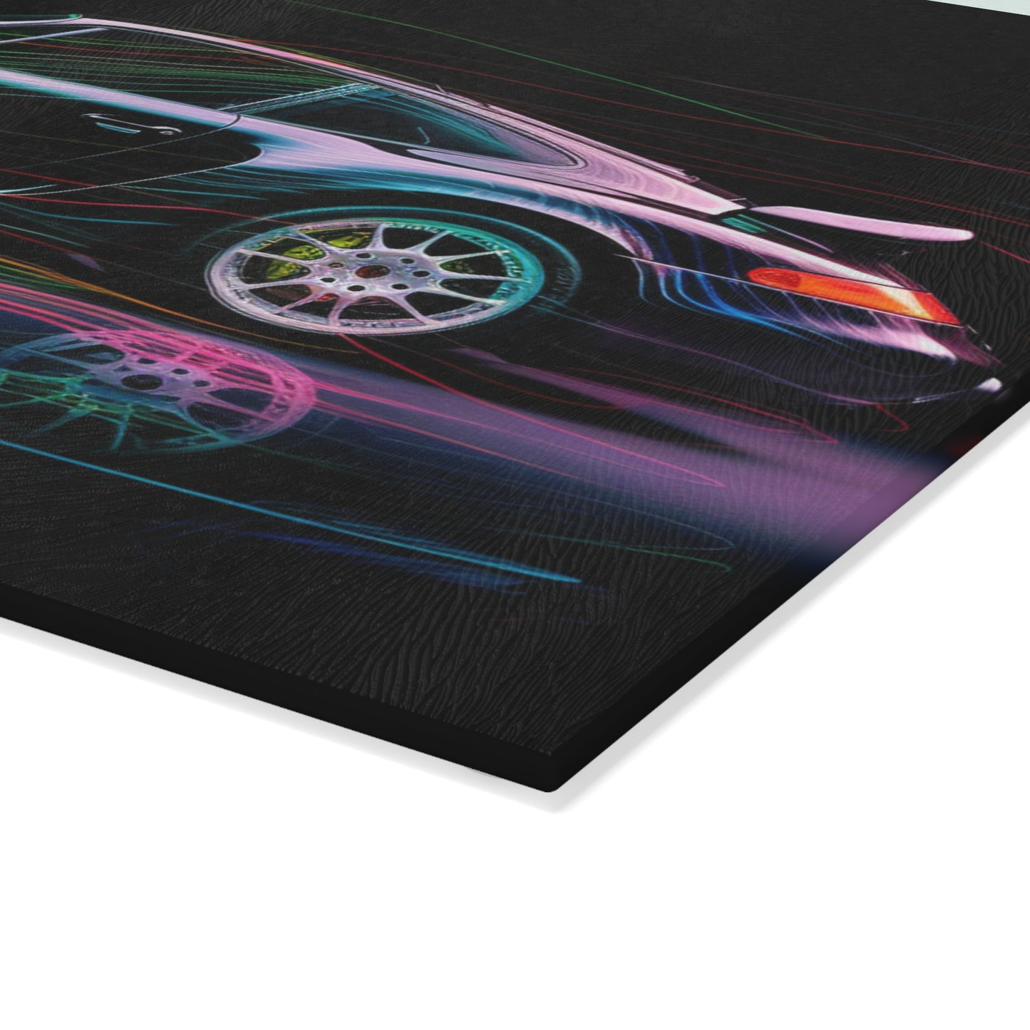 Glass Cutting Board Porsche 933 1