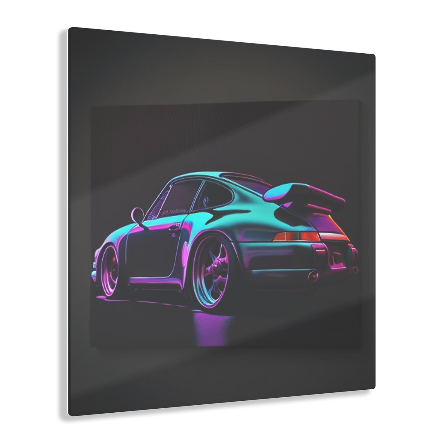 Acrylic Prints Porsche Purple 2