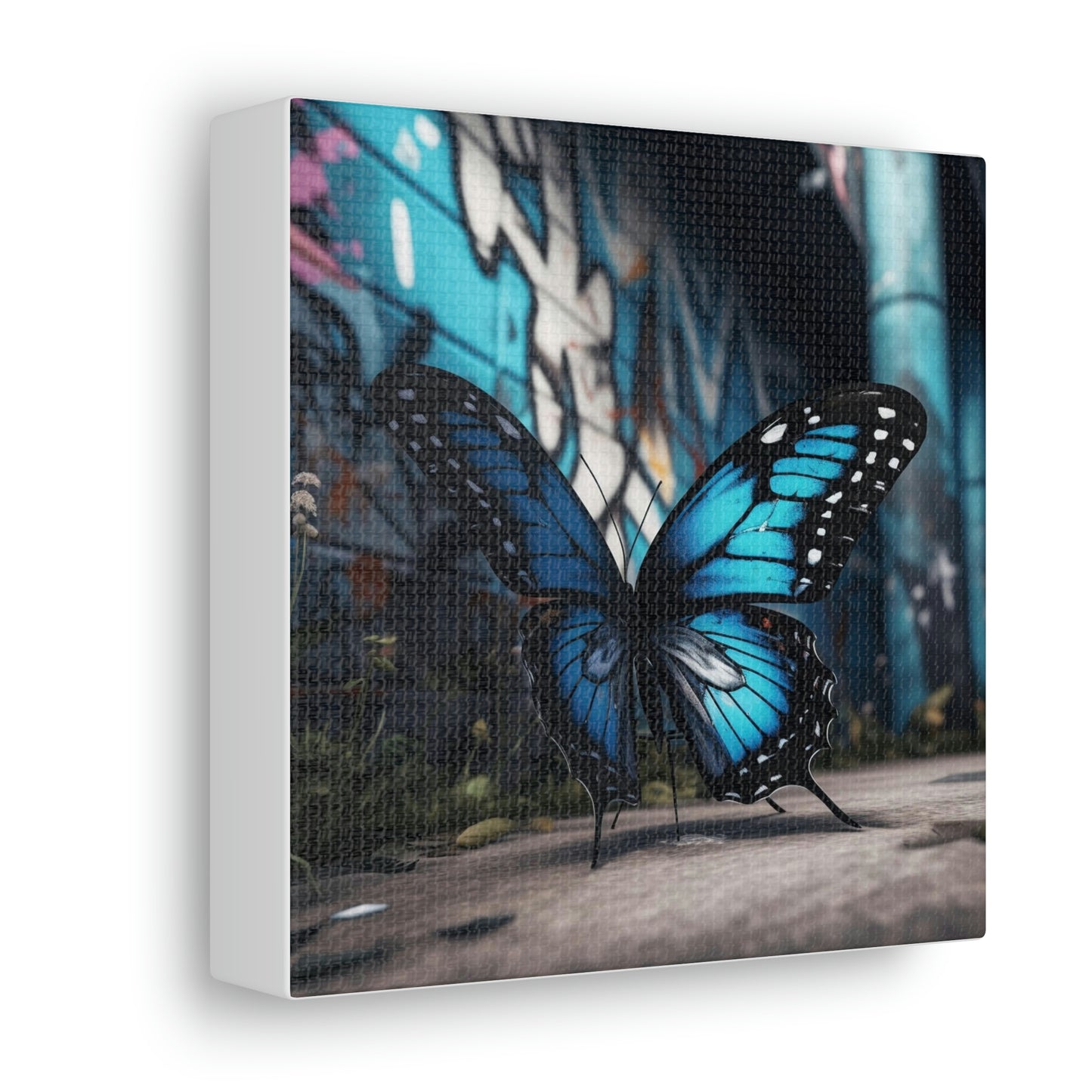 Butterfly street art