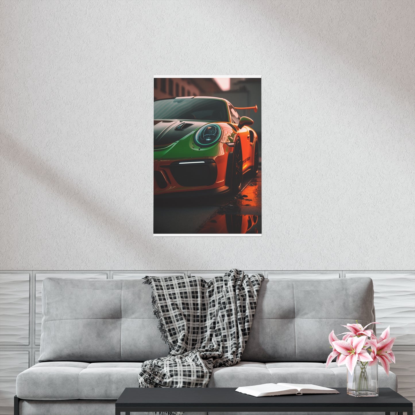 Premium Matte Vertical Posters porsche 911 gt3 2