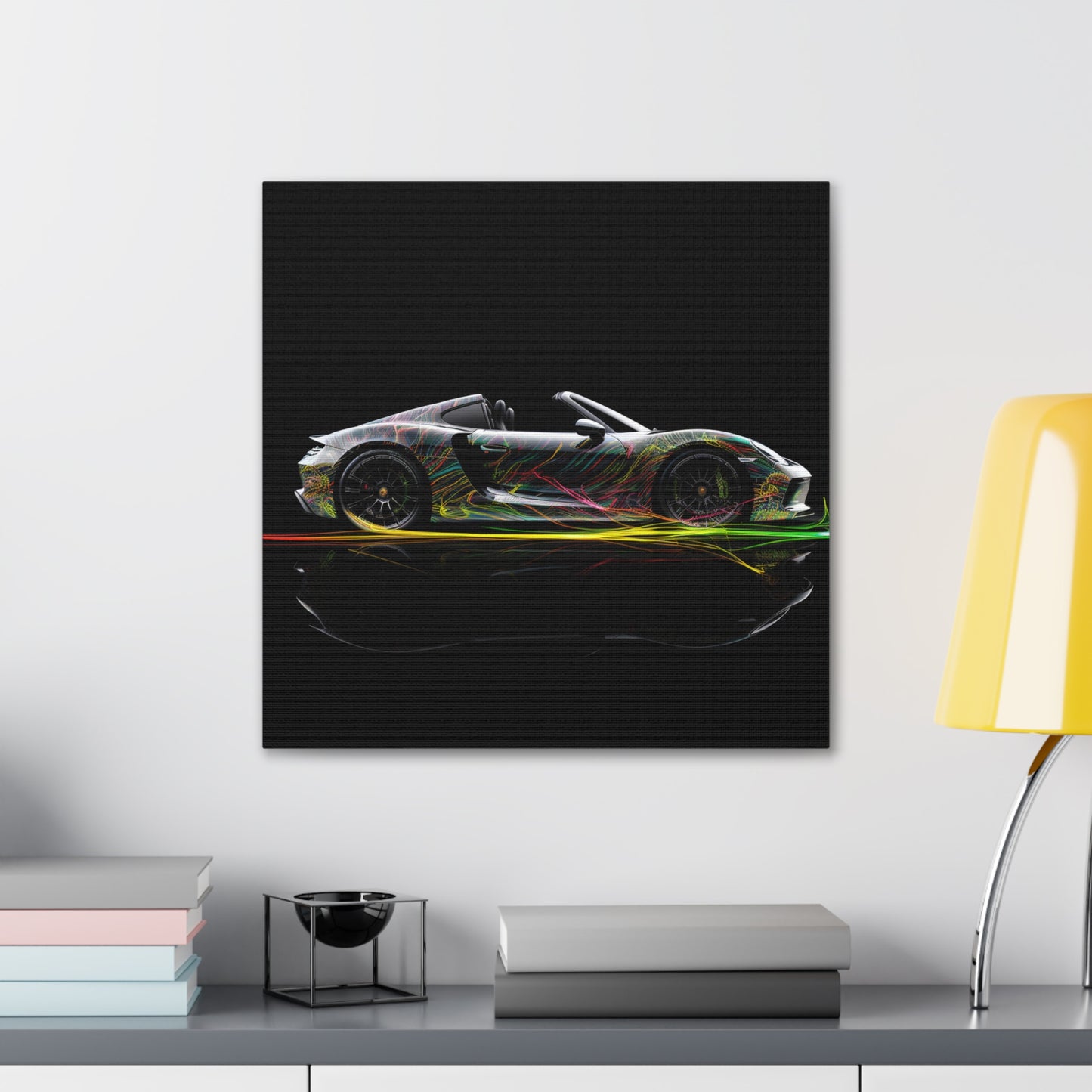 Canvas Gallery Wraps Porsche Line 1