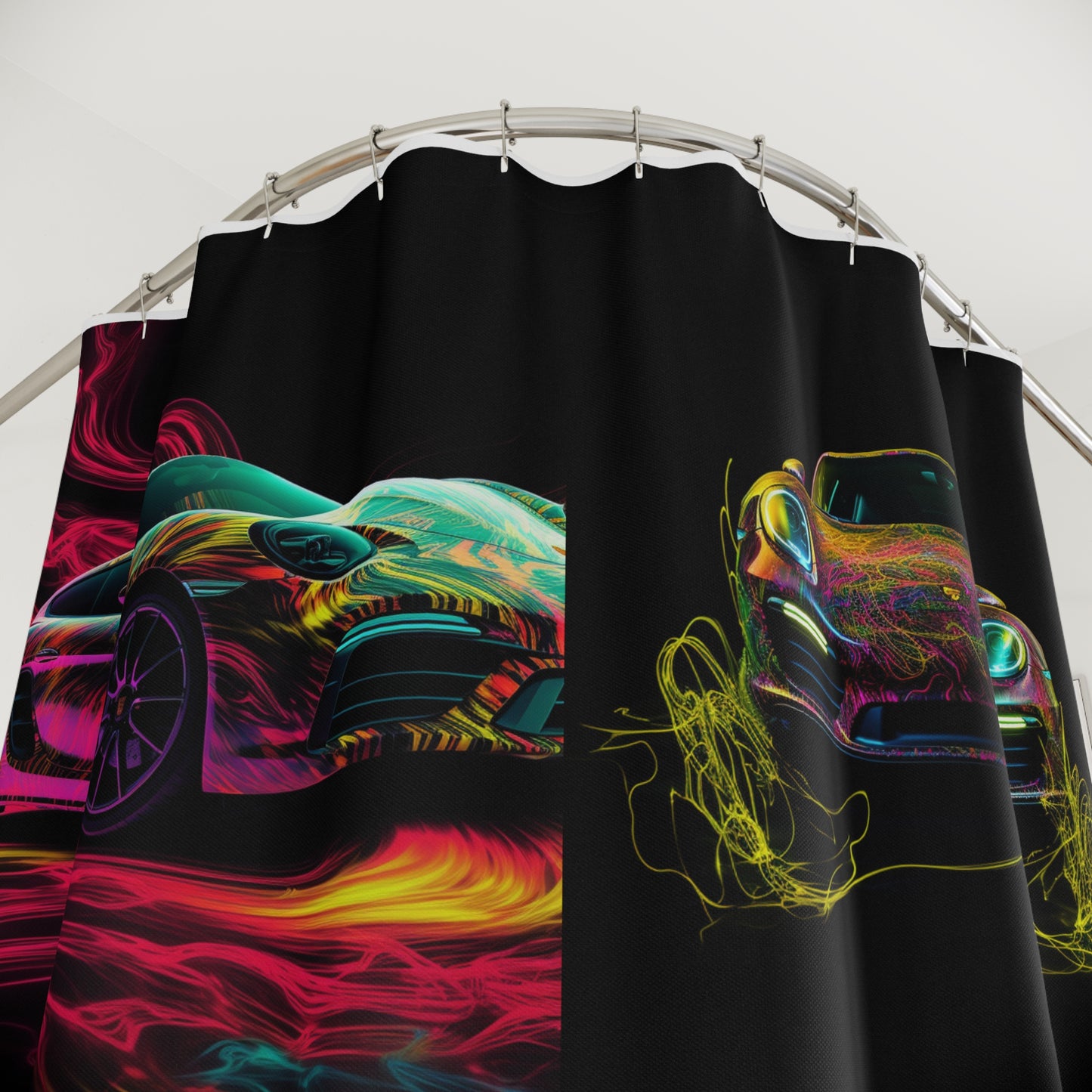 Polyester Shower Curtain Porsche Flair 5