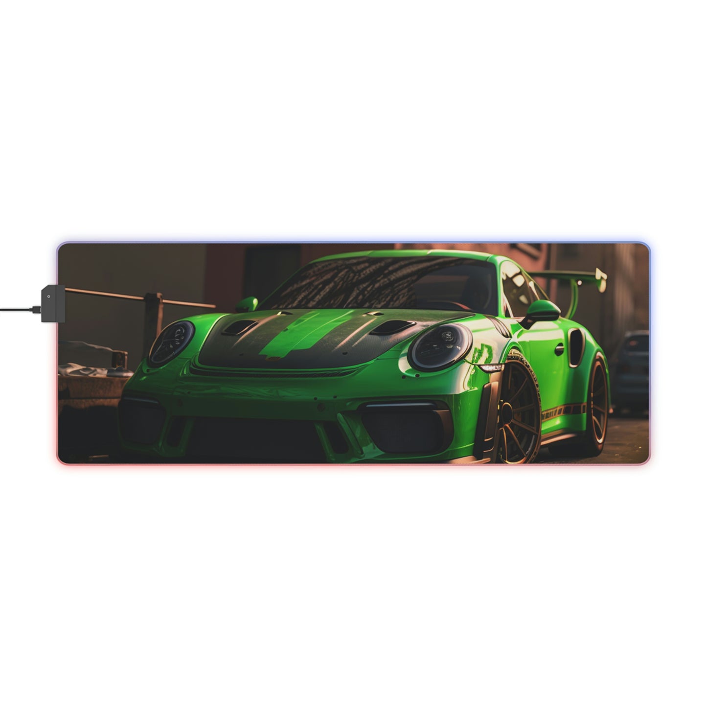 LED Gaming Mouse Pad Porsche GT3 4