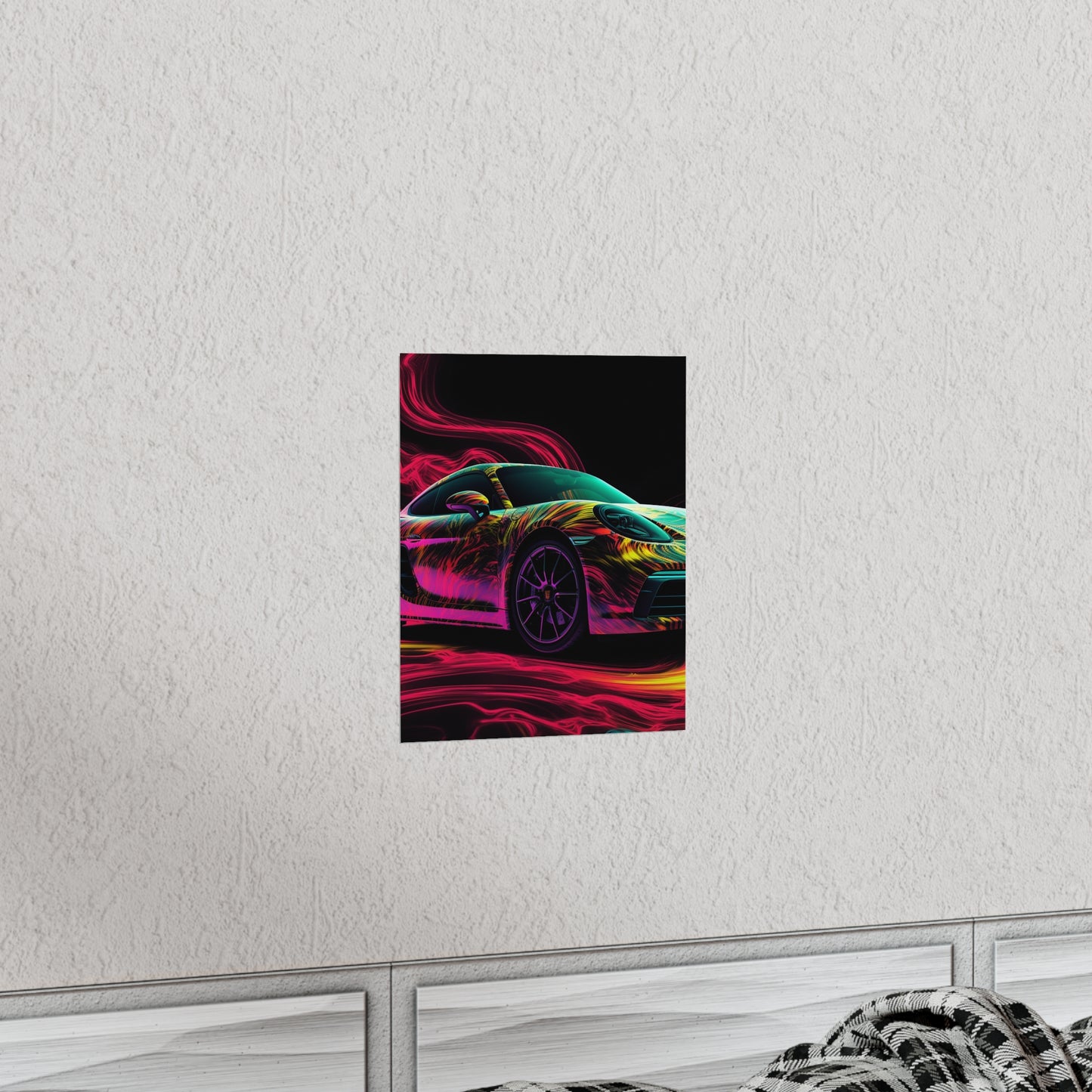 Premium Matte Vertical Posters Porsche Flair 1