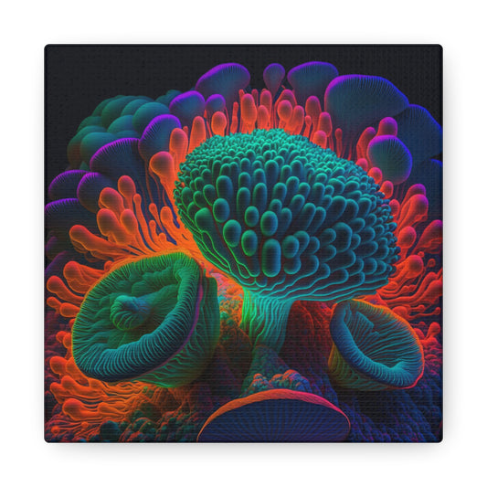 Canvas Gallery Wraps Macro Reef Florescent 3