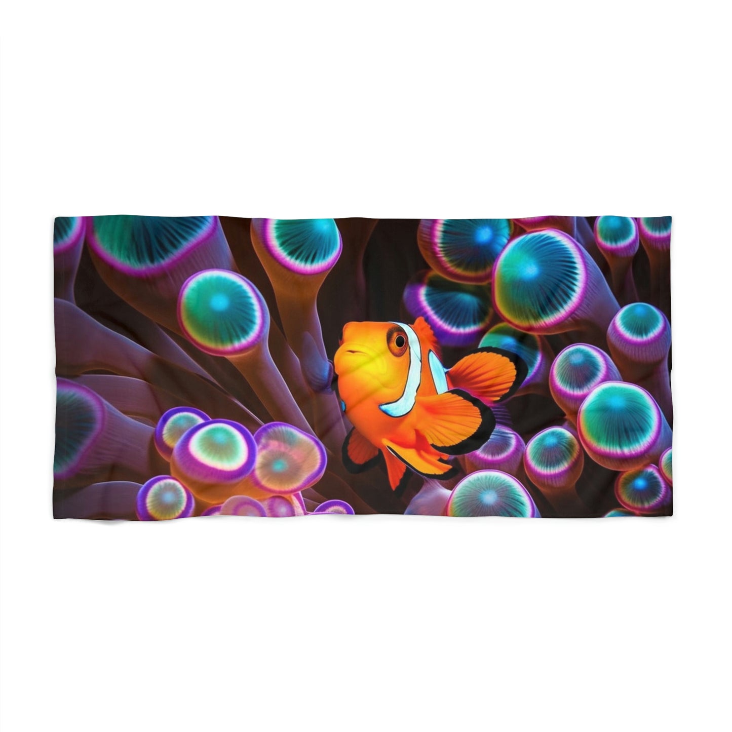 Beach Towel Ocean Anemone 3