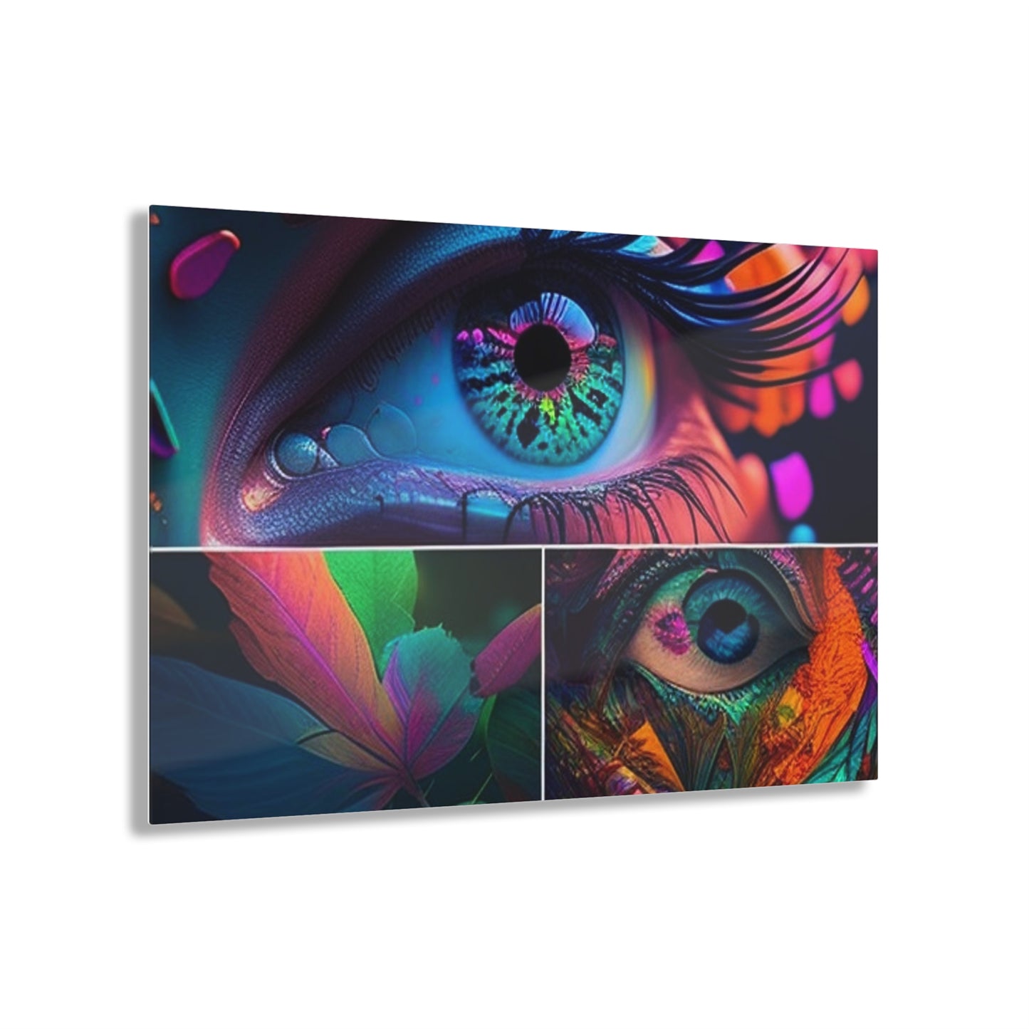 Acrylic Prints Neon Florescent Glow 3