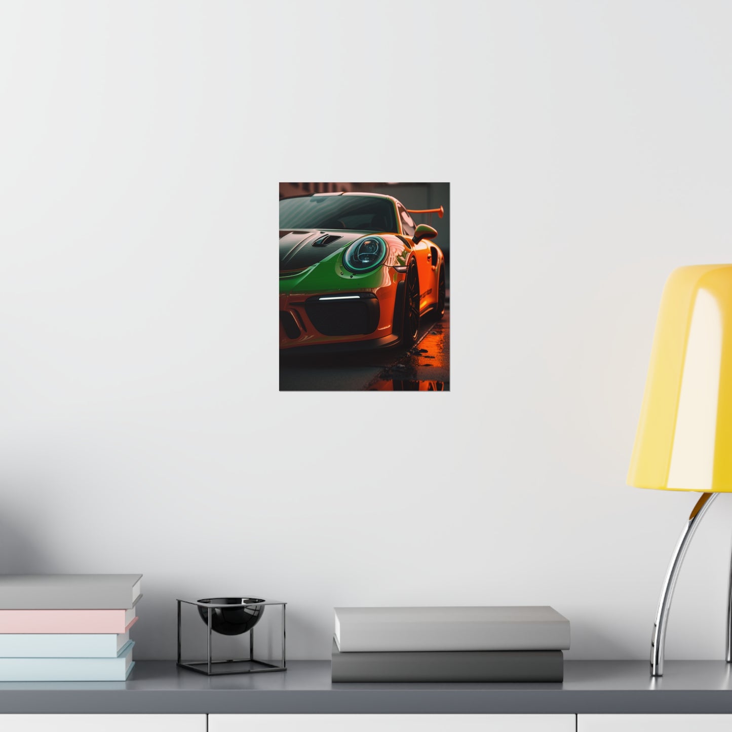 Premium Matte Vertical Posters porsche 911 gt3 2