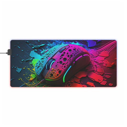 LED Gaming Mouse Pad PC Gaming Mouse 2