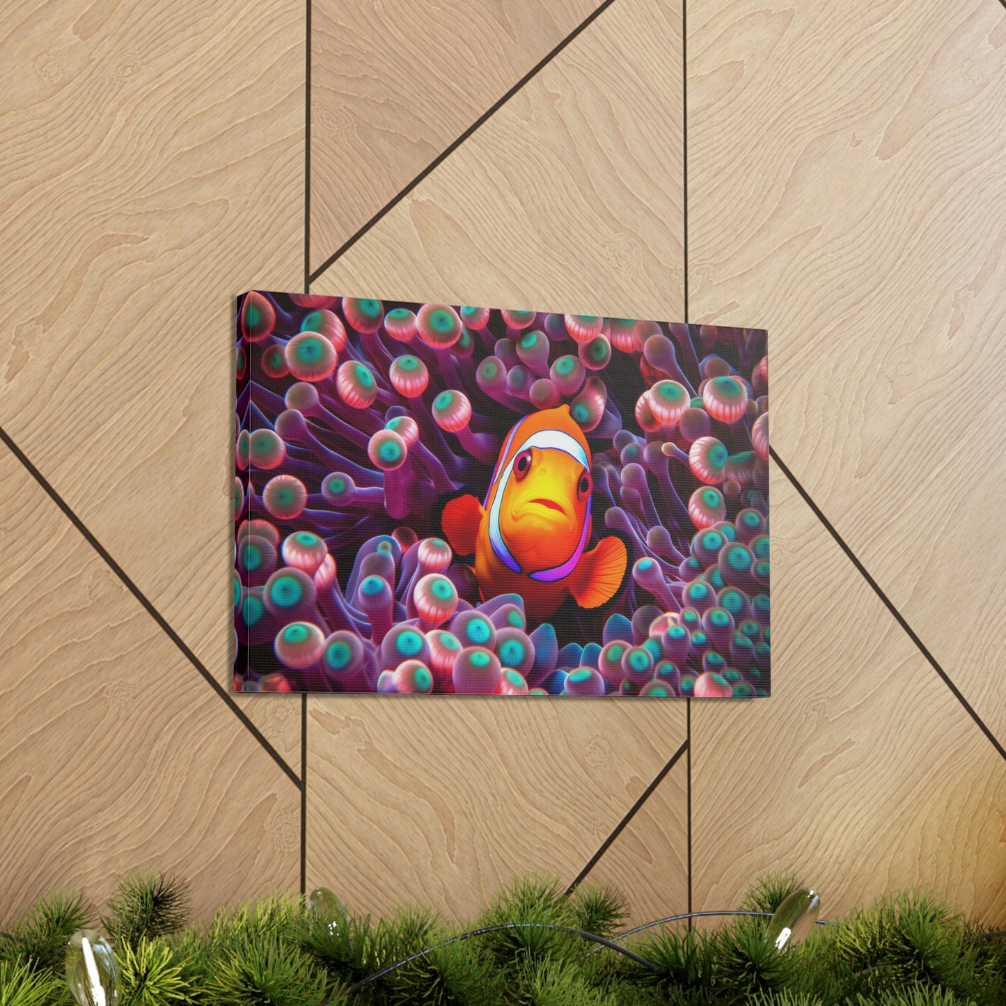 Canvas Gallery Wraps Clown Fish 4