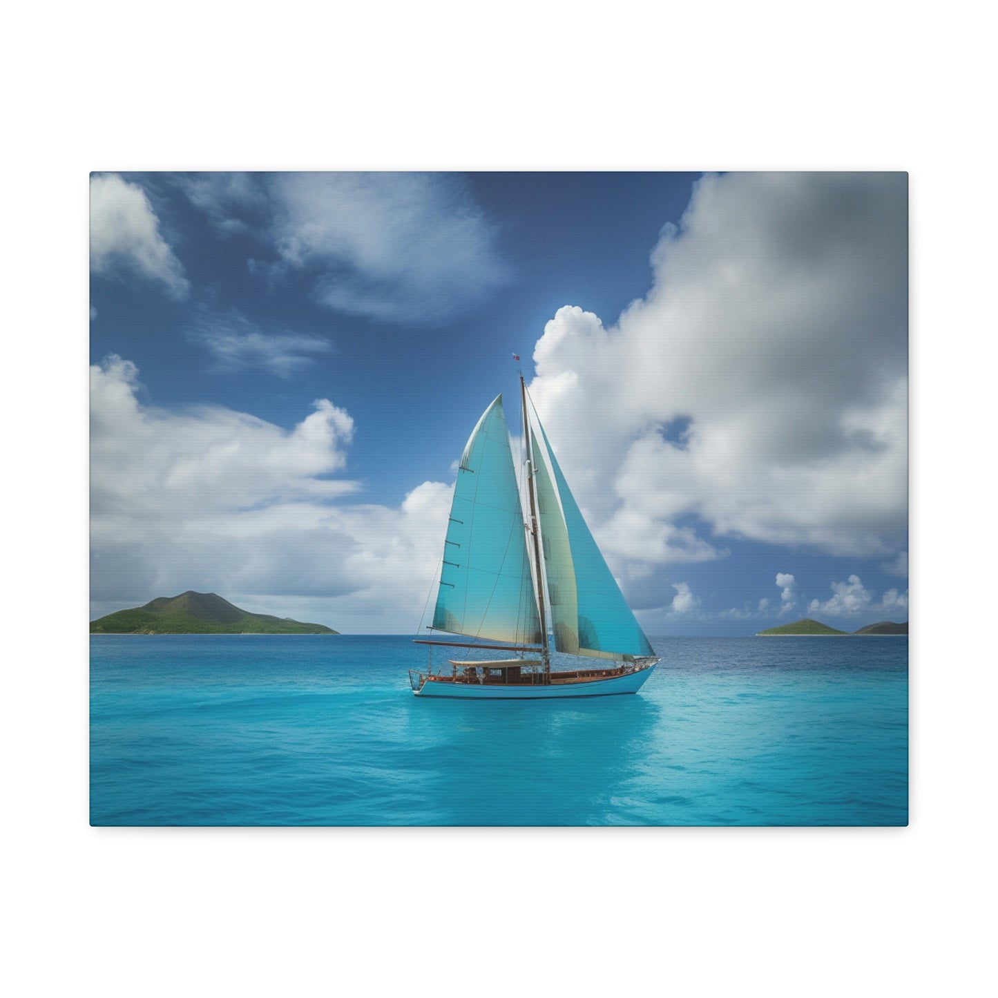 Sailboat Blue 3