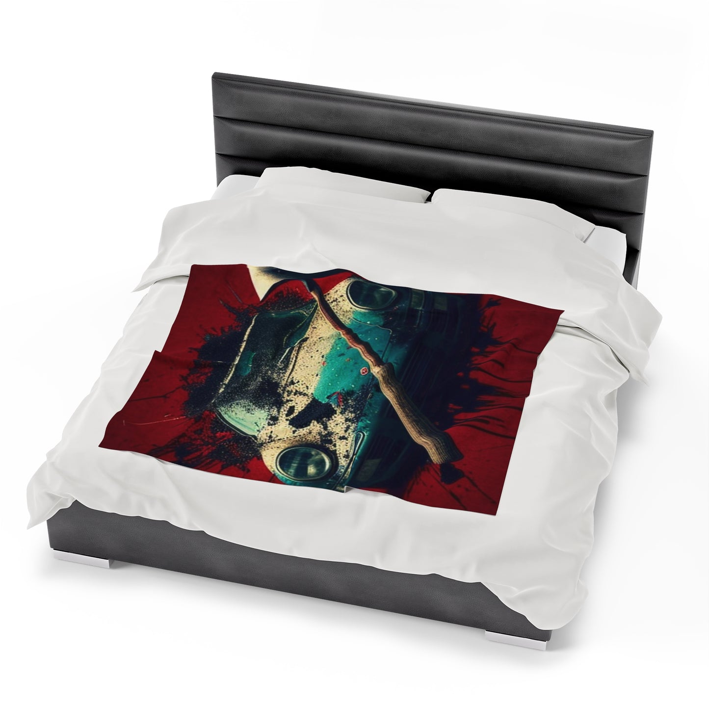 Velveteen Plush Blanket Porsche Abstract 1