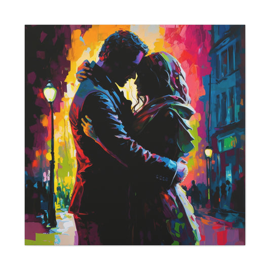 Canvas Gallery Wraps A Couples Embrace 4