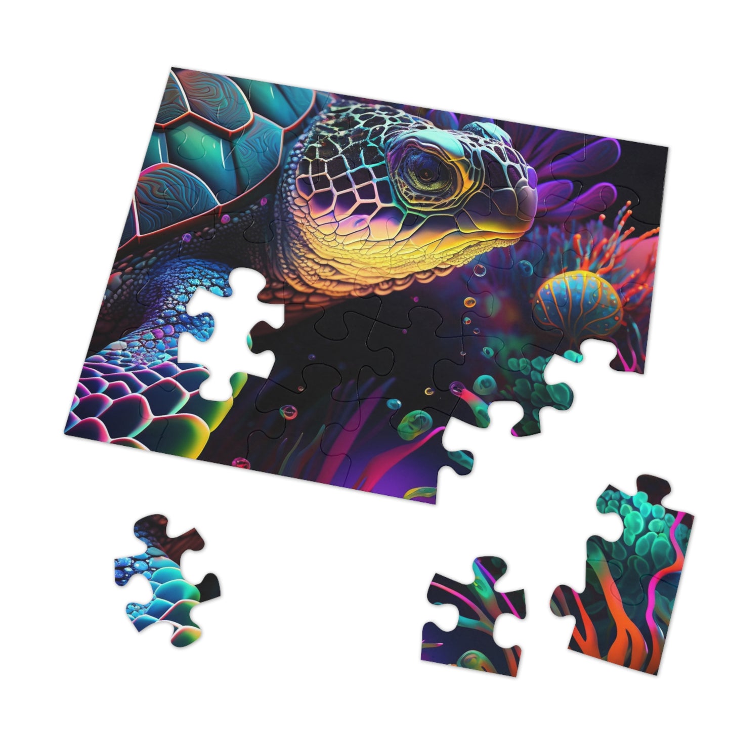 Jigsaw Puzzle (30, 110, 252, 500,1000-Piece) Macro Sea Life 4