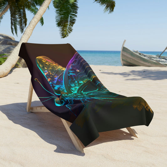 Beach Towel Butterfly Color Neon 4
