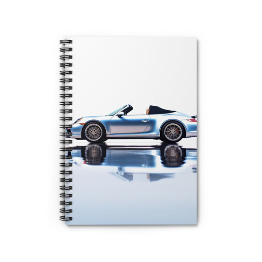 Spiral Notebook - Ruled Line 911 Speedster on water 1