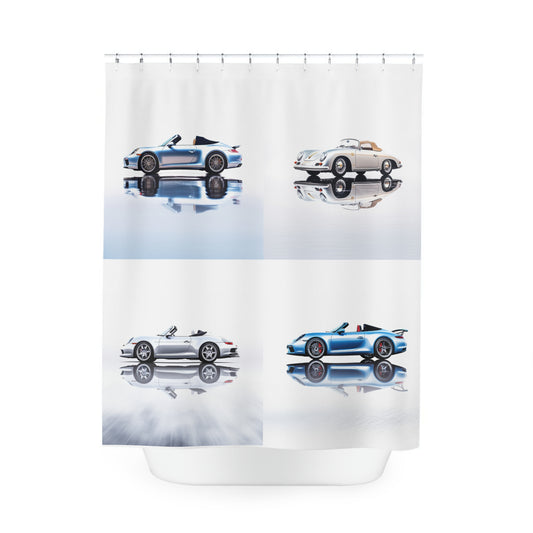 Polyester Shower Curtain 911 Speedster on water 5