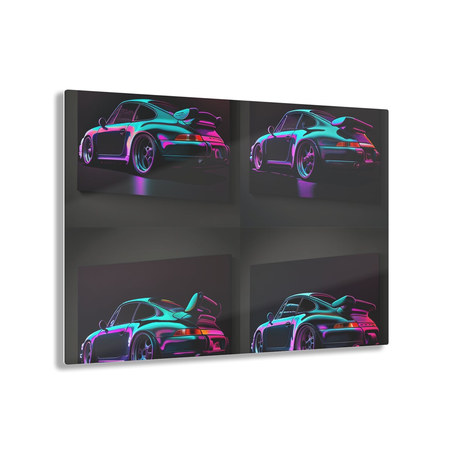 Acrylic Prints Porsche Purple 5