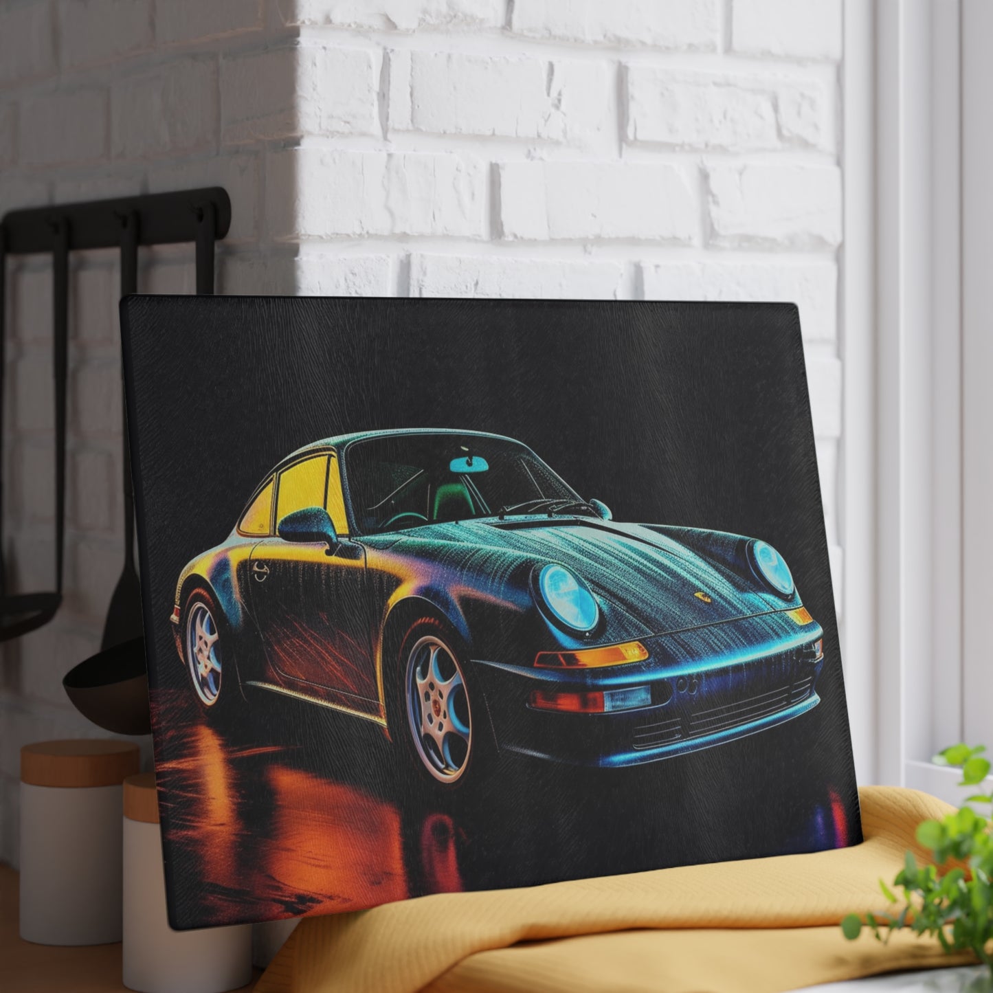 Glass Cutting Board Porsche 933 3