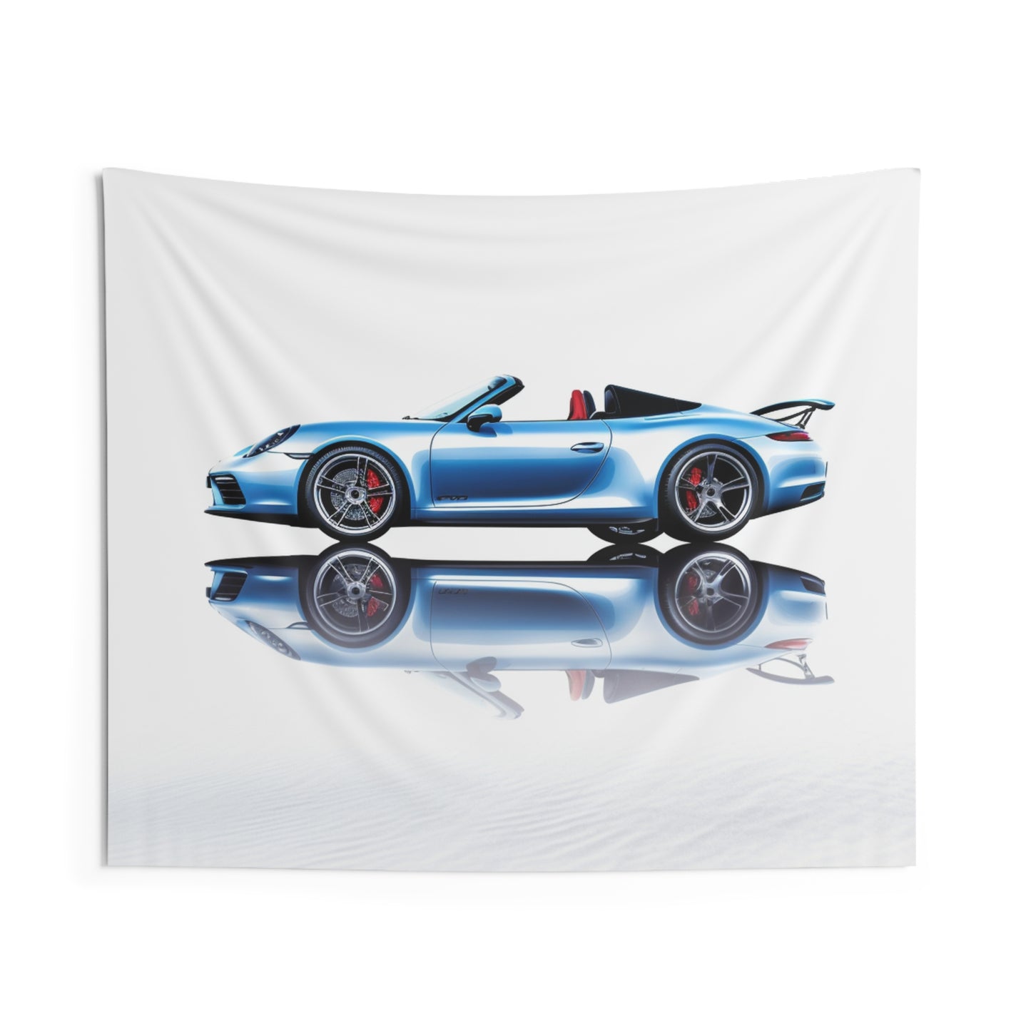 Indoor Wall Tapestries 911 Speedster on water 4