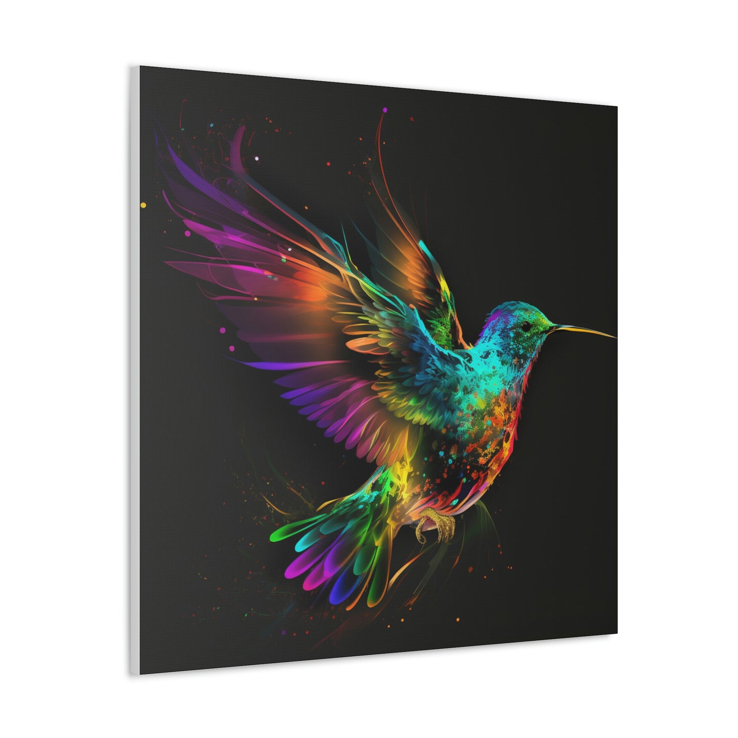 Hummingbird florescent glow