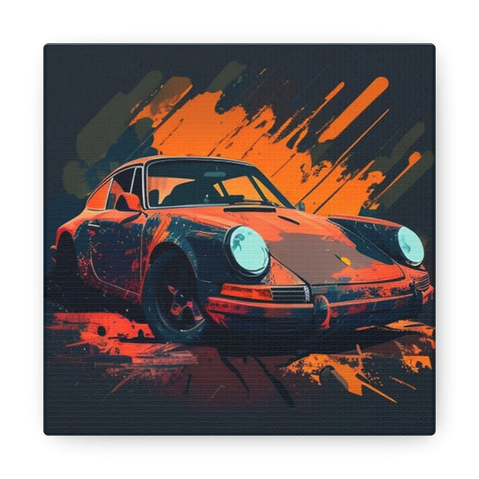 Canvas Gallery Wraps Porsche Abstract 3