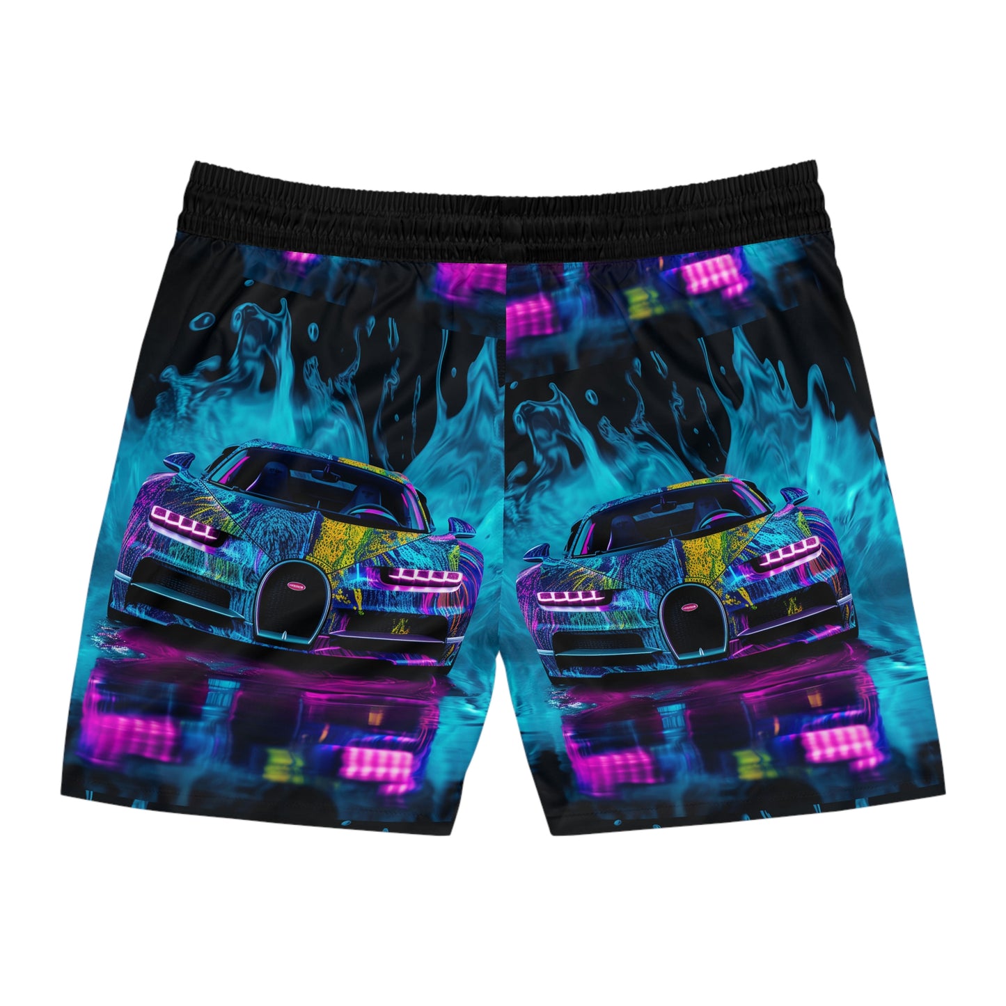 Men's Mid-Length Swim Shorts (AOP) Bugatti water 2