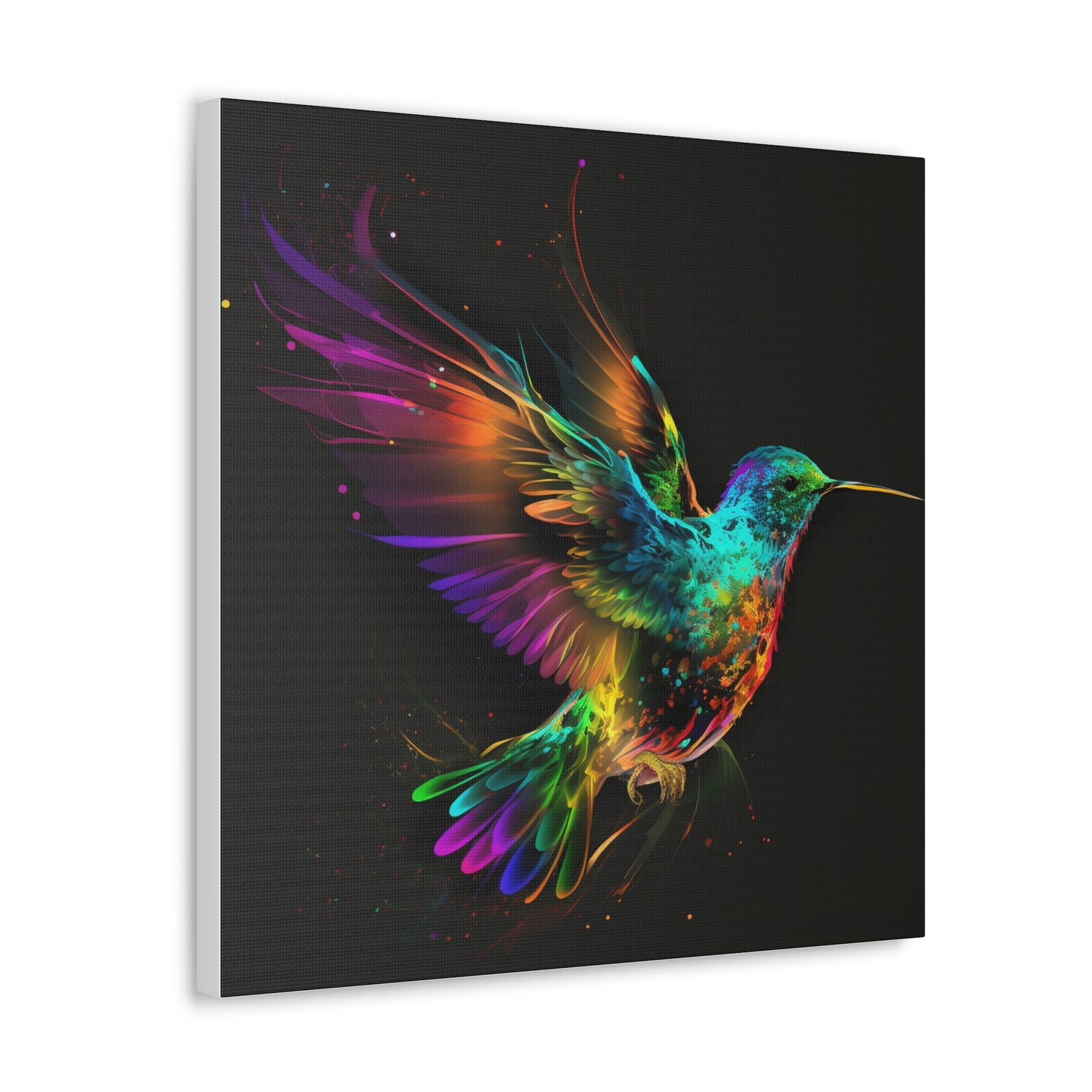 Hummingbird florescent glow