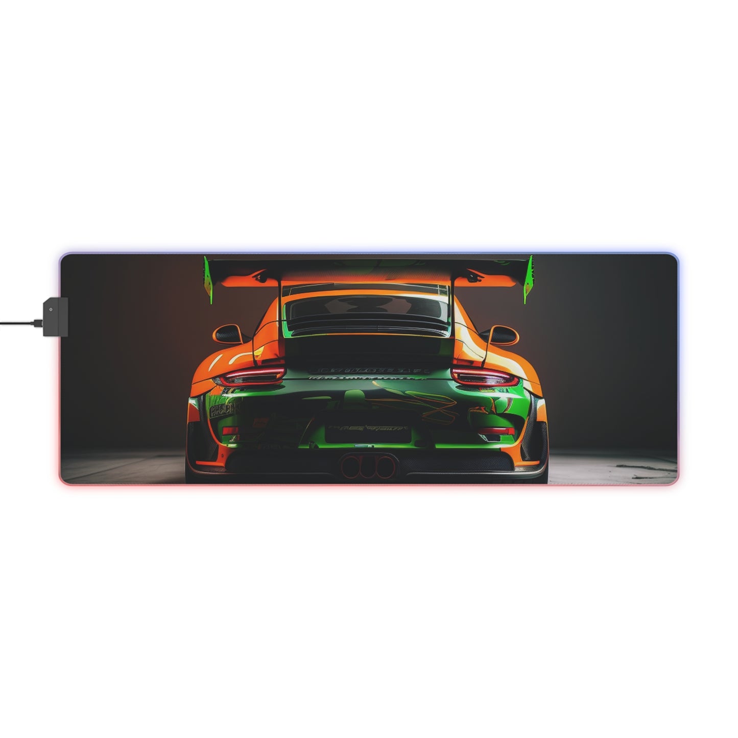 LED Gaming Mouse Pad Porsche Color 3