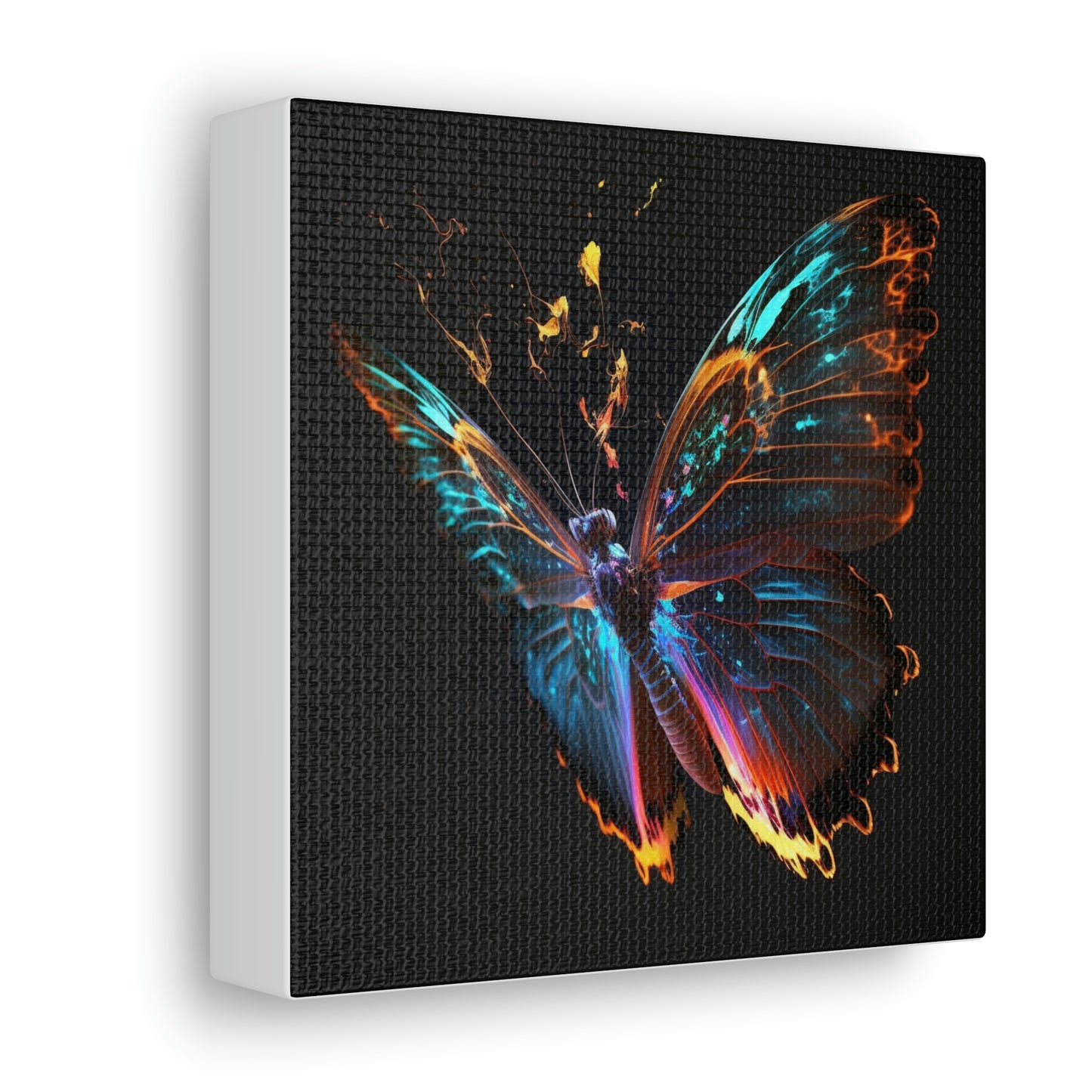 Butterfly glow neon