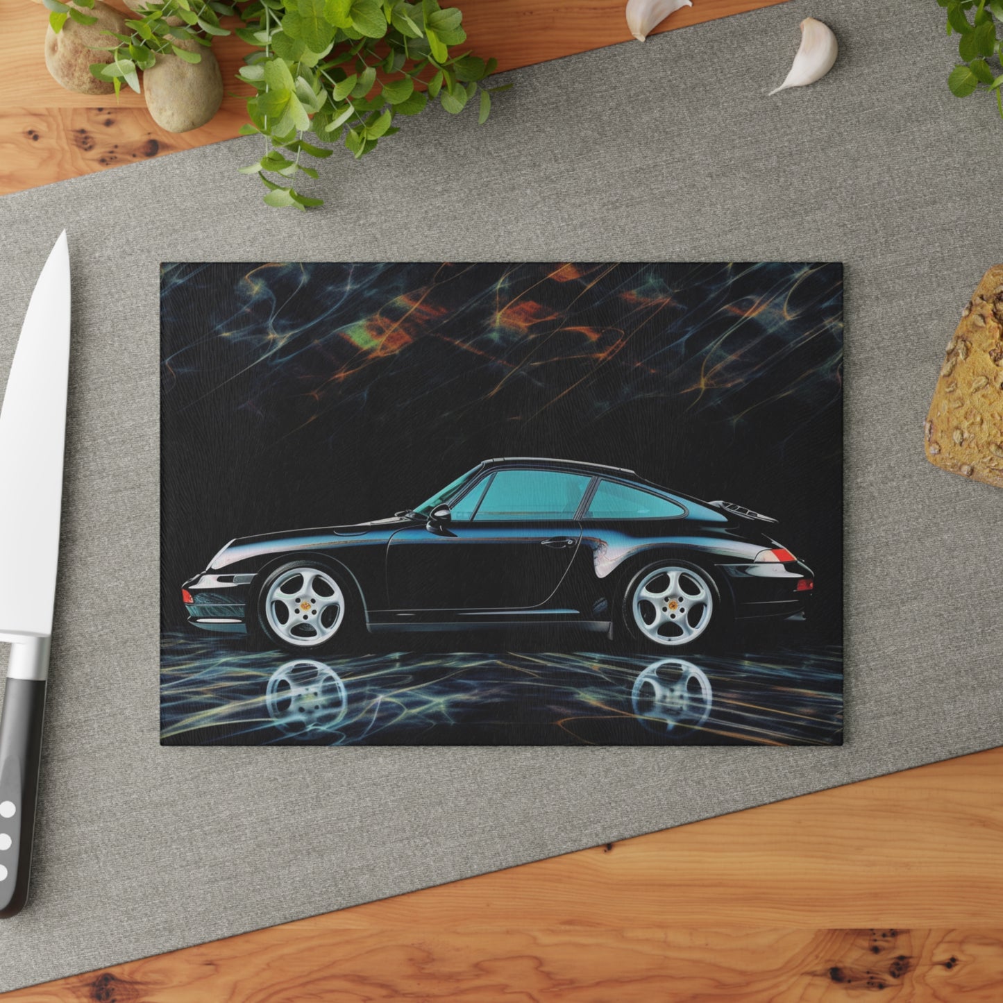 Glass Cutting Board Porsche 933 2