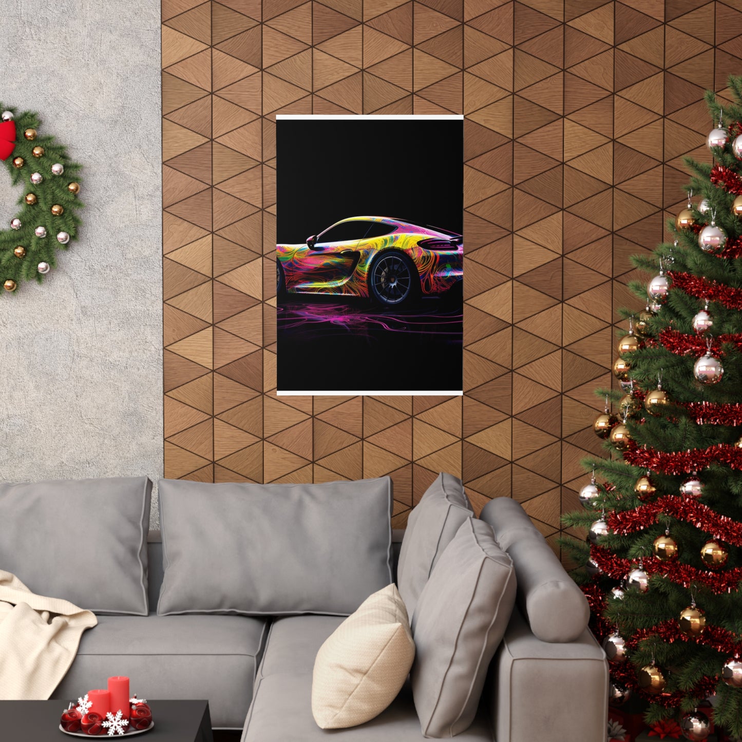 Premium Matte Vertical Posters Porsche Flair 4