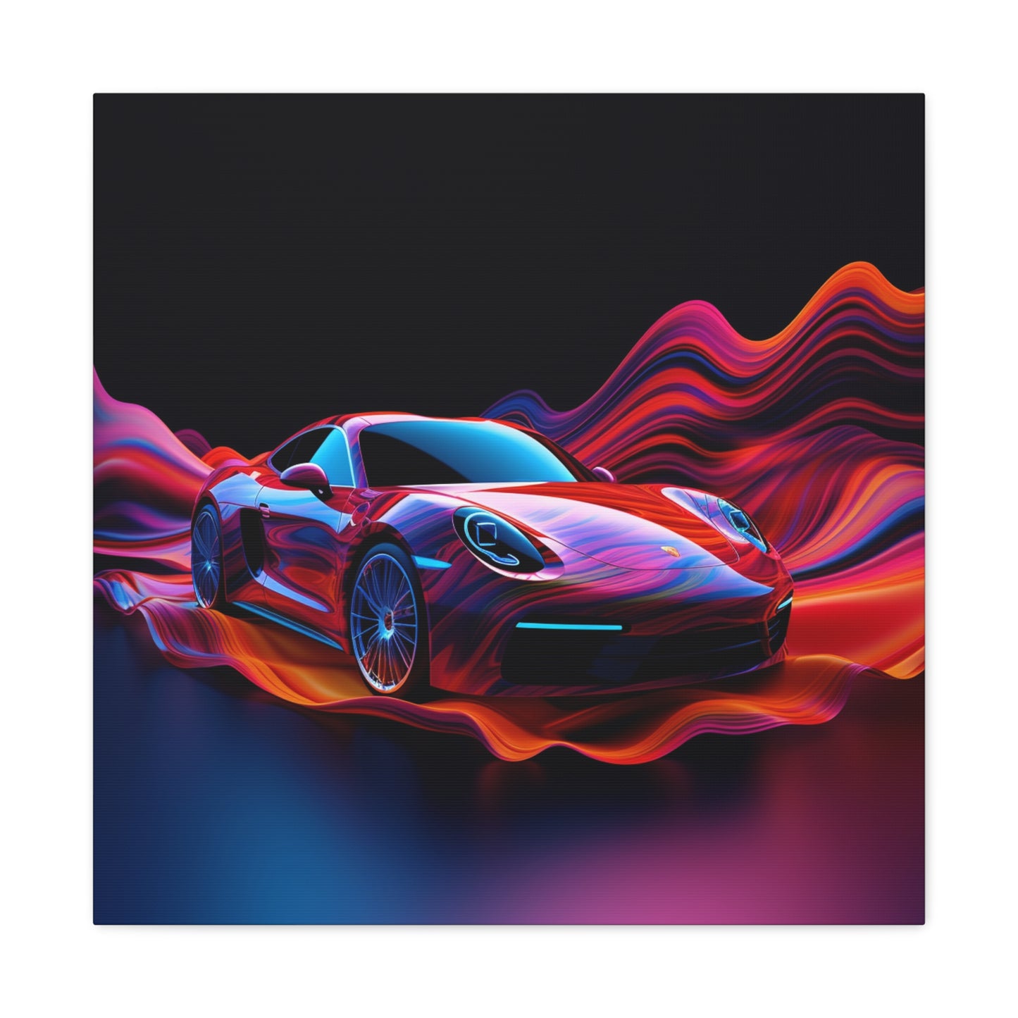 Canvas Gallery Wraps Porsche Water Fusion 4