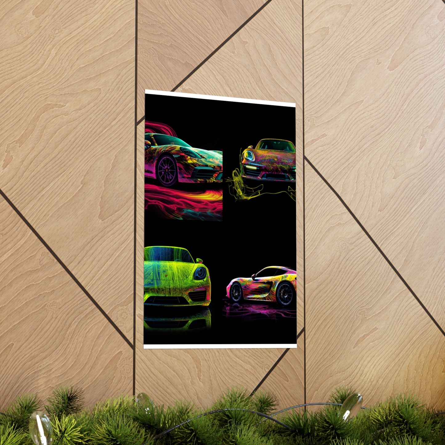 Premium Matte Vertical Posters Porsche Flair 5