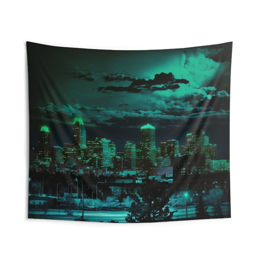 Indoor Wall Tapestries Neon Denver 2