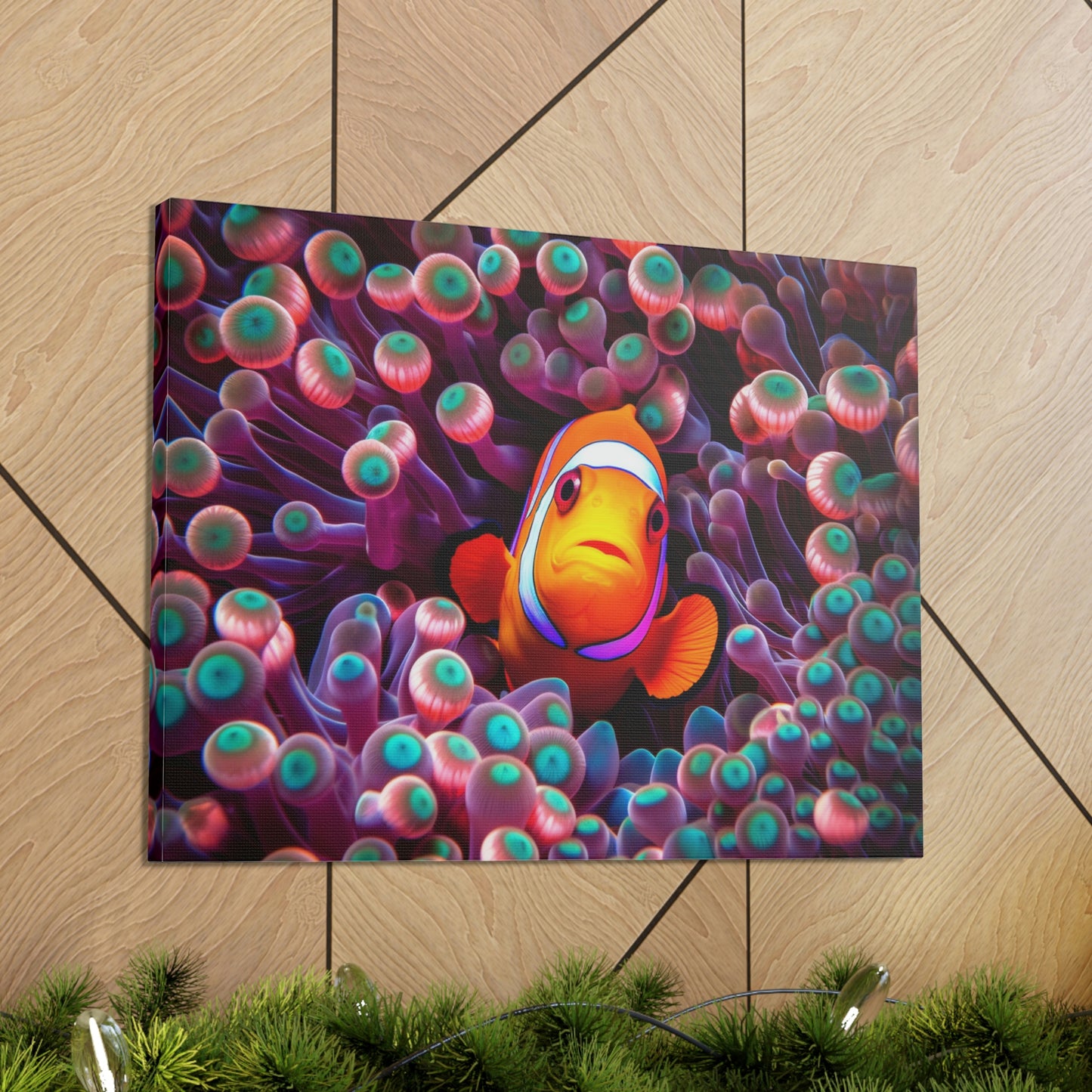 Canvas Gallery Wraps Clown Fish 4