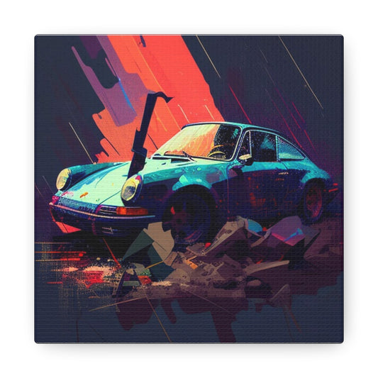 Canvas Gallery Wraps Porsche Abstract 2